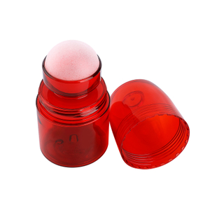 Rotolo di deodorante in plastica rossa all'ingrosso da 70 ml su bottiglia di profumo di olio essenziale in PETG, rotolo di lusso su bottiglia di profumo
