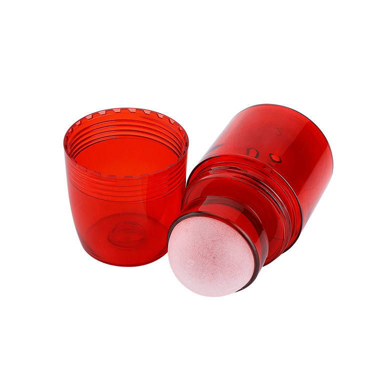 Rotolo di deodorante in plastica rossa all'ingrosso da 70 ml su bottiglia di profumo di olio essenziale in PETG, rotolo di lusso su bottiglia di profumo
